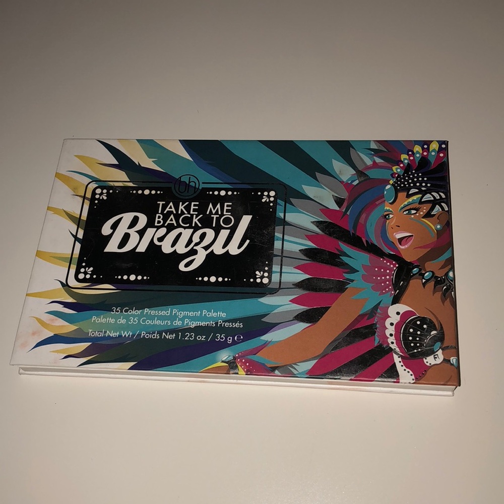 Take me back to Brazil BH cosmetics palette
